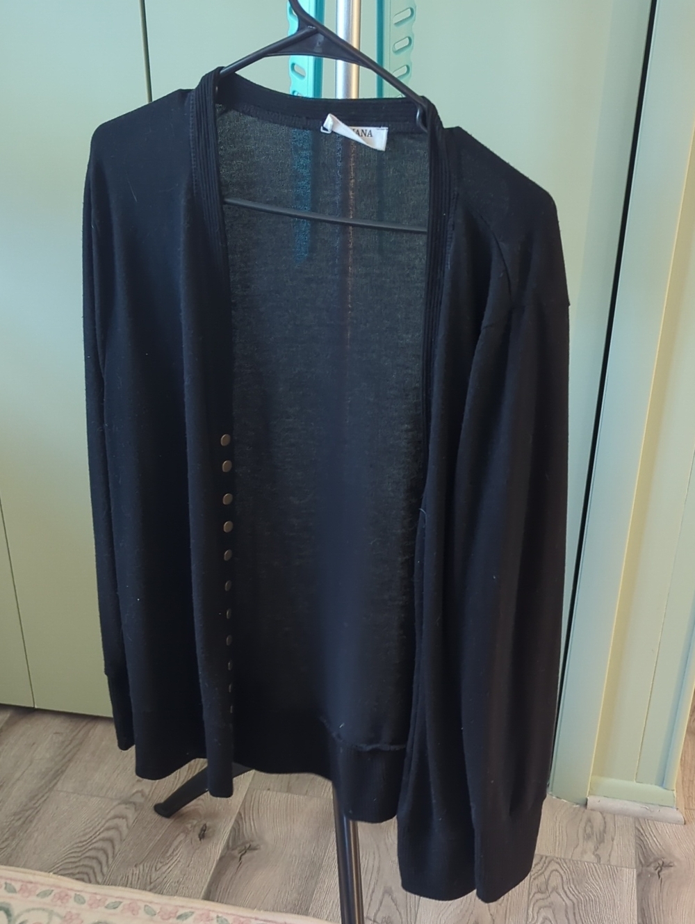 Zenana Outfitters Black Men's Lightweight Cardigan